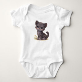 🖤 LITTLE PANTHER BABY BODYSUIT T SHIRT