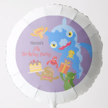 Little Party Monster och Confetti Födelsedagsfest