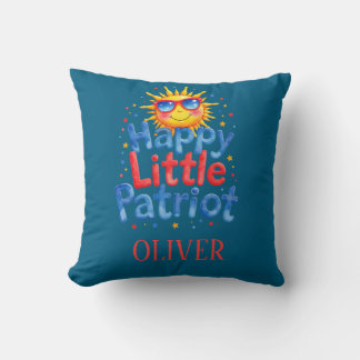 Little Patriot 4th of July Decor Kudde