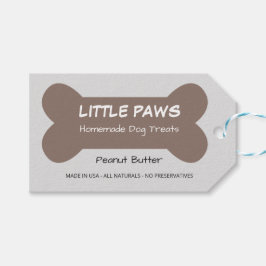 Little Paws Homemade Dog Treats Business Presentetikett