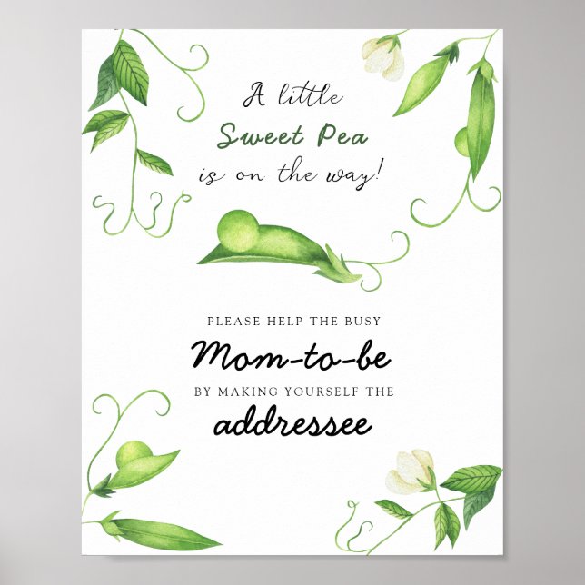 Little Pea - hjälp Busy Mamma till Be Poster (Framsidan)