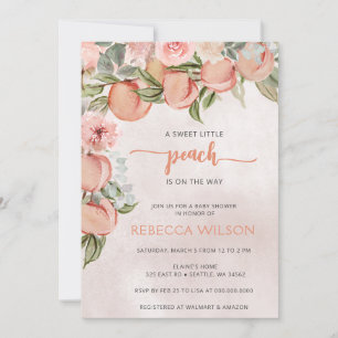 Little Peach är på inbjudan till babyvisningsprogr