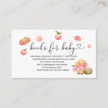 Little Peach babydusch bokar för djurutrymmeskort