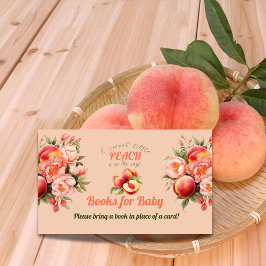 Little Peach Blommigt Bokar för Baby Shower-spel Tilläggskort