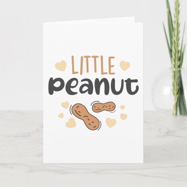 Little Peanut Baby Kort (Framsida)