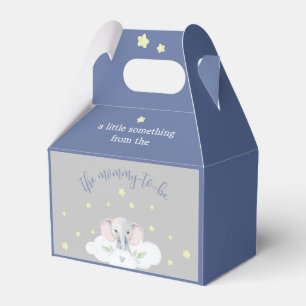 Little Peanut Baby Shower Blue Elephant Presentaskar