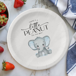 Little Peanut Blue Elephant Baby Shower