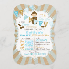 Little Peanut Carnival Baby Shower-inbjudan Inbjudningar