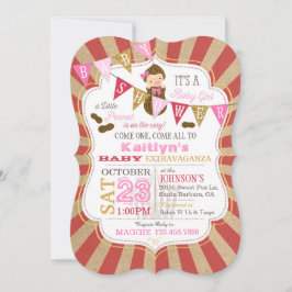 Little Peanut Carnival Baby Shower-inbjudan Inbjudningar