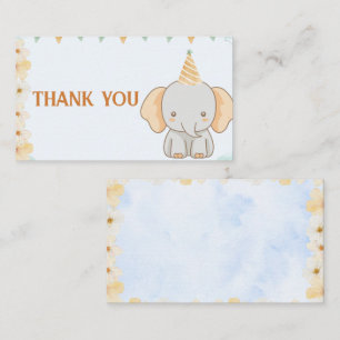 Little Peanut Dreams Elephant-tack-kort Tilläggskort