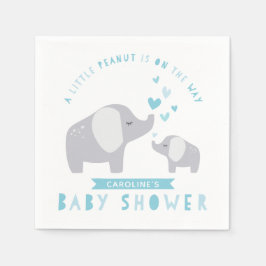 Little Peanut Elephant | Babyskor | Blå Pappersservett