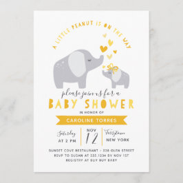 Little Peanut Elephant | Babyskor | GULT Inbjudningar