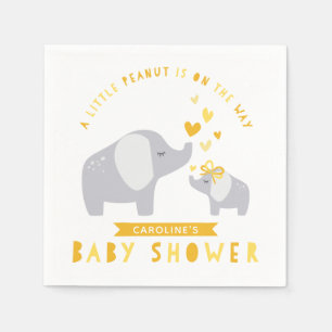 Little Peanut Elephant Babyskor GULT Pappersservett