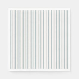 Little Peanut Elephant Blue Stripe Baby Shower Pappersservett