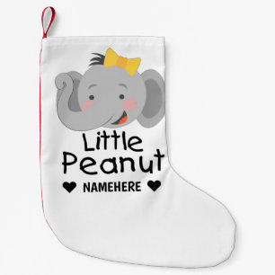 Little Peanut Elephant Liten Julstrumpa