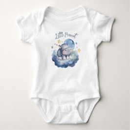 Little Peanut Hippo Baby Shower T Shirt