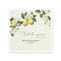 Little Pear Gender Neutral Frukttema Baby dusch