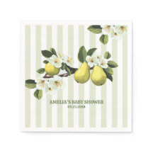 Little Pear Gender Neutral Frukttema Baby dusch