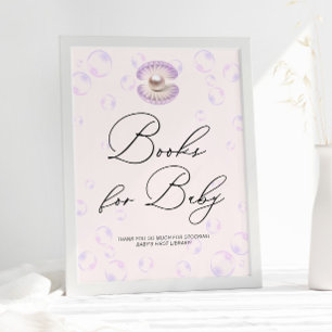 Little Pearl Bokar for Baby Baby Shower Poster