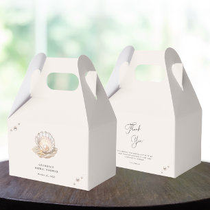 Little Pearl Ocean Beach Seashell Girl Shower Presentaskar