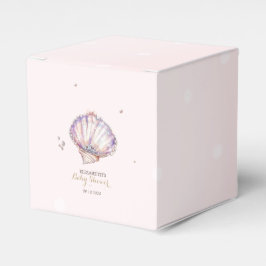 Little Pearl Seashells Diamonds Dots Baby Shower Presentaskar