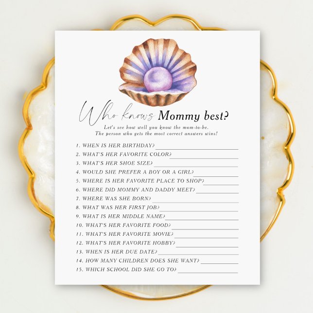 Little Pearl Snäcka - Vem vet vad mamma spelar bäs (Skapare uppladdad)