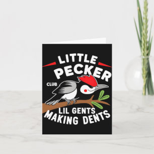 Little Pecker Klubb Lil Gents Skapar Dents Retro W Kort