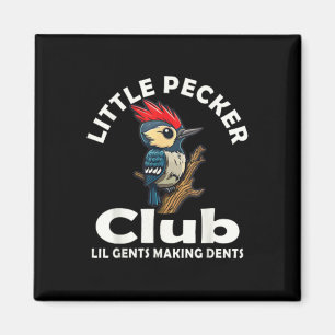Little Pecker Klubb Shirt Front and Back Magnet