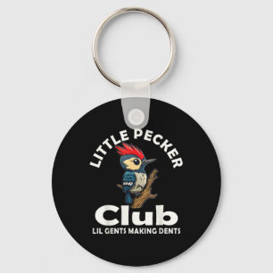 Little Pecker Klubb Shirt Front and Back Nyckelring