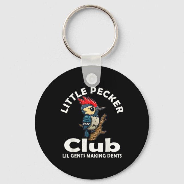 Little Pecker Klubb Shirt Front and Back Nyckelring (Framsida)