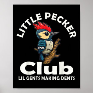 Little Pecker Klubb Shirt Front and Back Poster