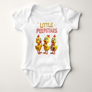 Little Peepstars - Retro Påsk Band Vibes T Shirt