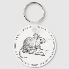 Little Pencil Mouse Nyckelring