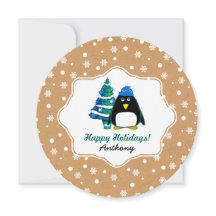 Little Penguin | Anpassad jul för namn