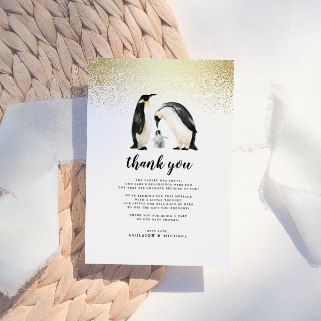 Little Penguin | Tack för babyskor (Skapare uppladdad)
