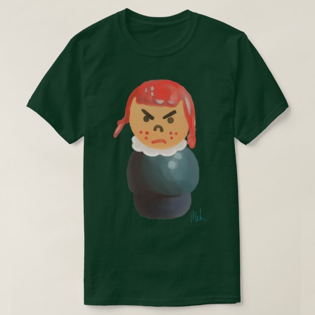 Little People Bad Attitude T Shirt (Design framsida)