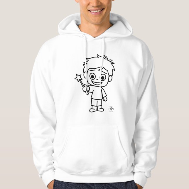 Little Phiri und Zauberstab Hoodie (Framsida)