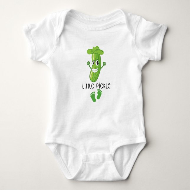 Little Pickle baby,baby, söt pickle baby T Shirt (Framsida)