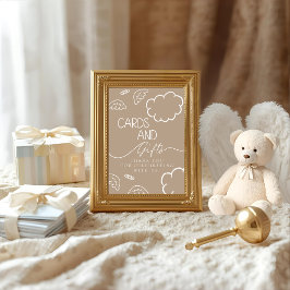 Little Piece of Heaven beige Kort & Present Skylt