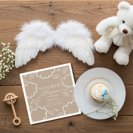 Little Piece of Heaven Beige Napkins Pappersservett