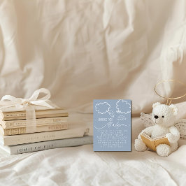 Little Piece of Heaven Blue Books For Baby Tilläggskort