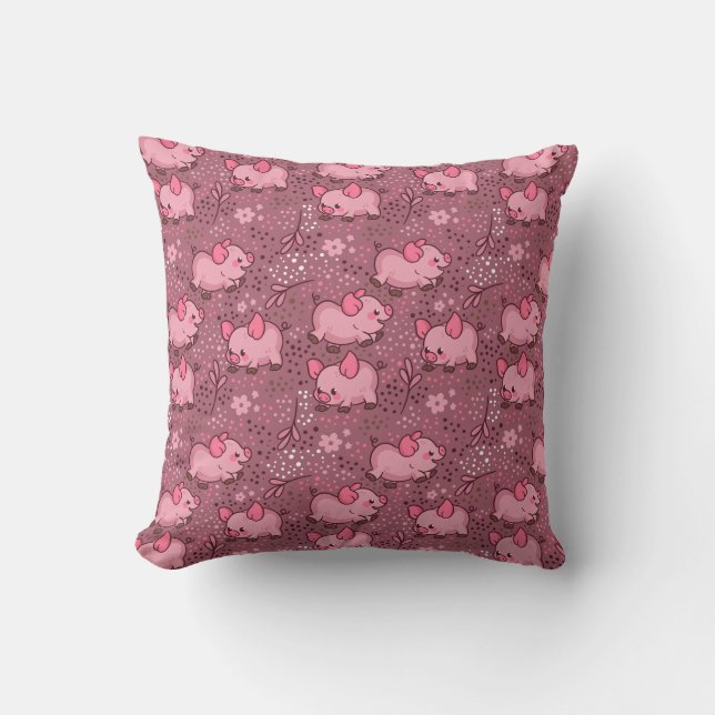 Little Piggy Cushion Kudde (Framsida)