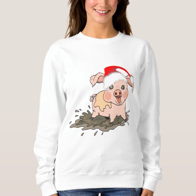 Little Piggy-jul T Shirt (Framsida)