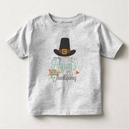 Little Pilgrims första Thanksgivingen småbarn T-shirt