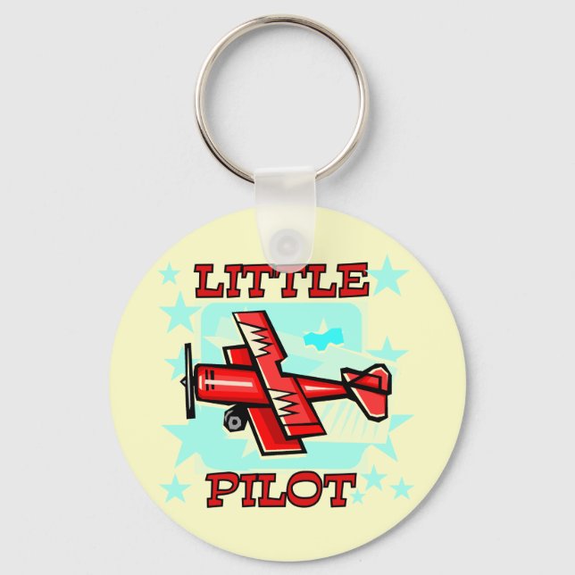 Little Pilot Tshirts och Gifts Nyckelring (Framsida)