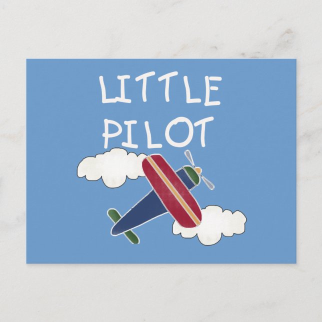 Little Pilot Tshirts och Gifts Vykort (Framsida)