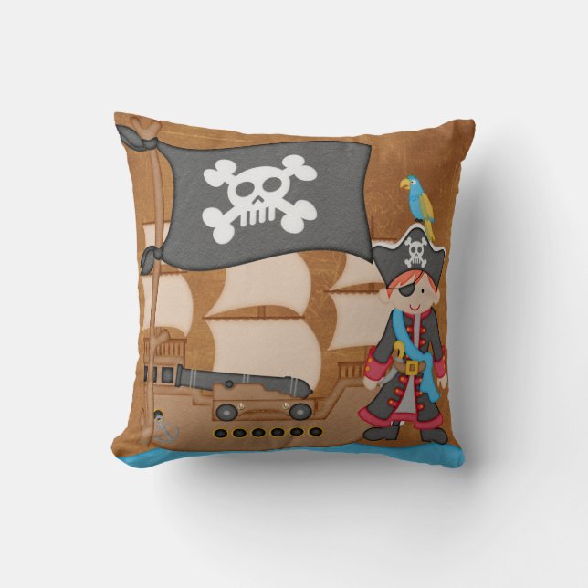 Little Pirat (Red Hair) MOJO Pillow Kudde (Framsida)