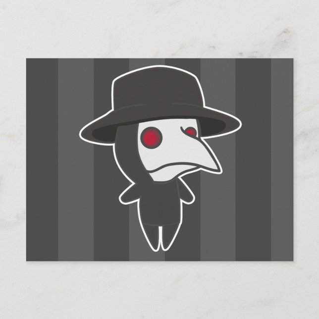 Little Plague Doktor Vykort (Framsida)