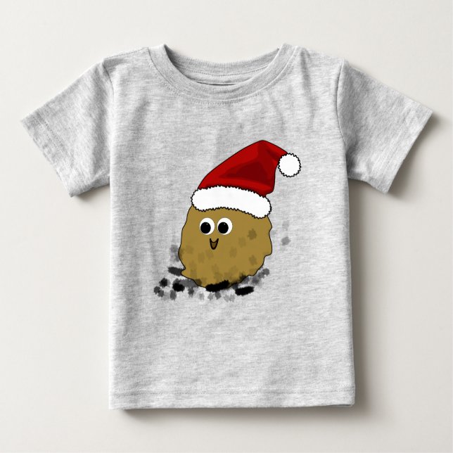 Little Poop jul T Shirt (Framsida)