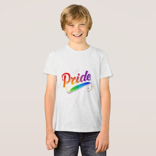 "Little Pride" T-shirt for children – a stylish an (Framsida Full)